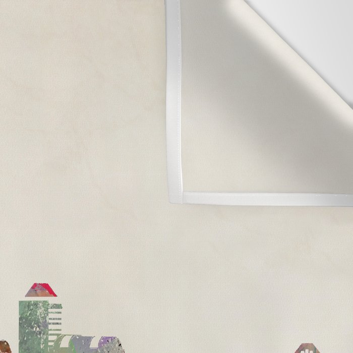 tokyo japan skyline Wall Tapestry Gallery Image 3