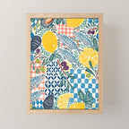 Citrus Coastal Adventure Mini Art Print Gallery Image 1
