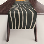 Abstract Black Cats Table Runner Gallery Image 1