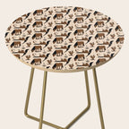Electric Oasis - Black, Brown & Tan Side Table Gallery Image 2