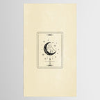 Mystic Moon & Stars: The Beige Edition Tablecloth Gallery Image 2