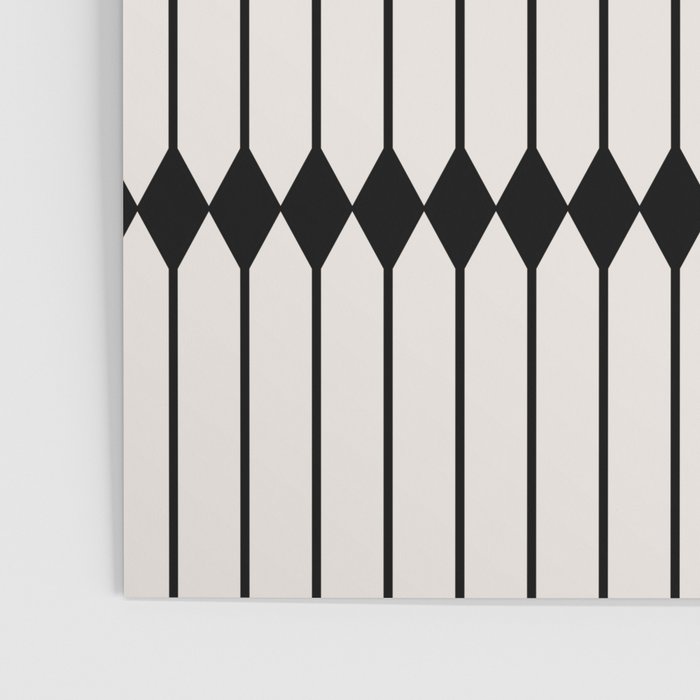Minimal Geometric Pattern - Black Poster Gallery Image 3