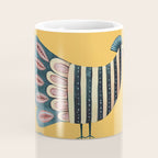 Striped Bird Pair II Coffee Mug Gallery Image 4