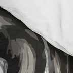 Grey Street art graffiti expressionist Comforter Gallery Image 4