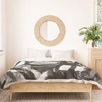 Grey Street art graffiti expressionist Duvet Cover Gallery Image 3