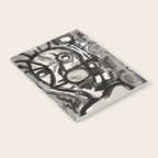 Grey Street art graffiti expressionist Notebook Gallery Image 2