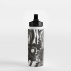Grey Street art graffiti expressionist Water Bottle Gallery Image 2