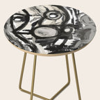Grey Street art graffiti expressionist Side Table Gallery Image 2