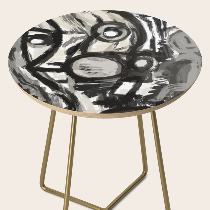 Grey Street art graffiti expressionist Side Table Gallery Image 2