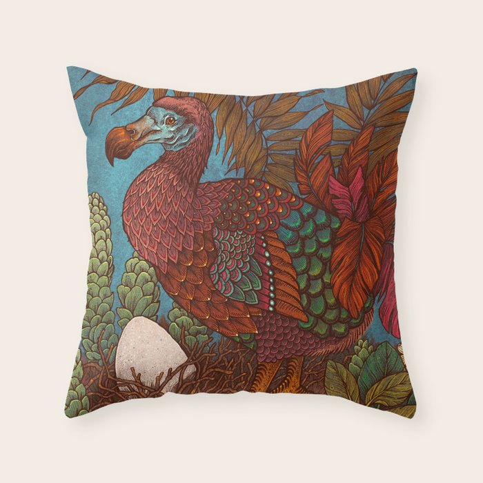 Dodo Throw Pillow Gallery Image 6