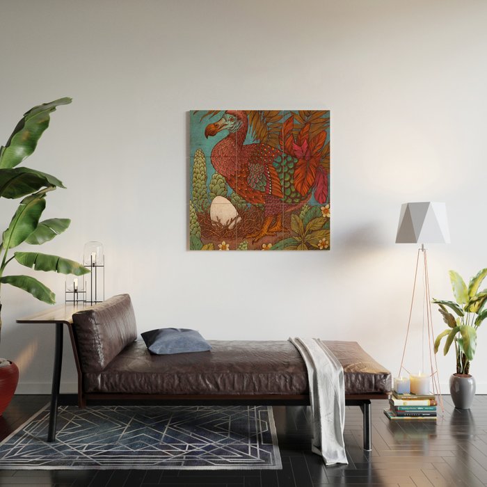 Dodo Wood Wall Art Gallery Image 2
