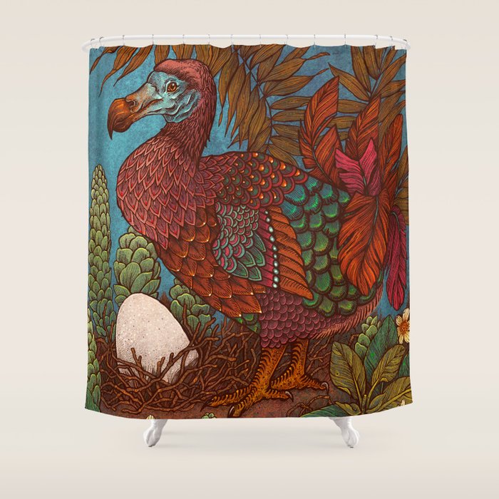 Dodo Shower Curtain Gallery Image 1