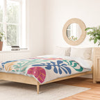Modern Coral Pattern Duvet Cover Gallery Image 2