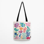 Modern Coral Pattern Tote Bag Gallery Image 2