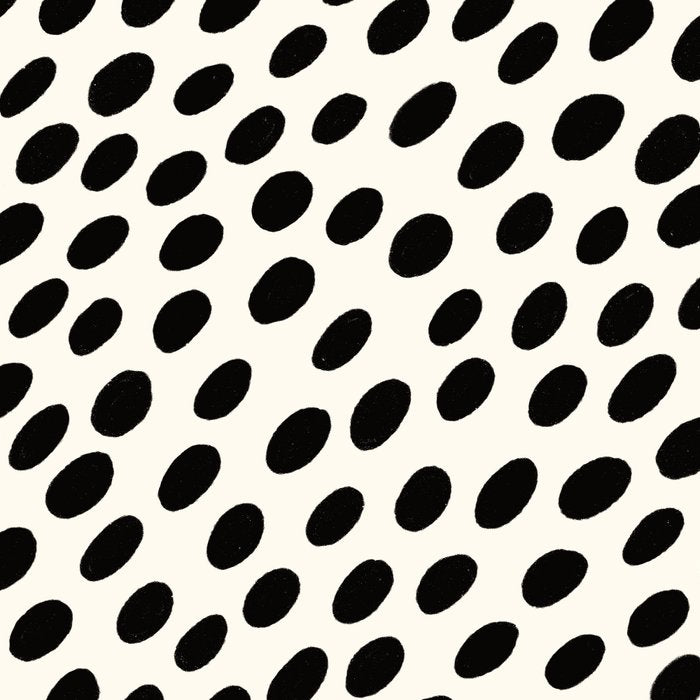 Black and White Spots pattern Coffee Mug Gallery Image 2