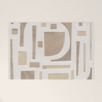 Abstract Paper Collage #3 Welcome Mat Gallery Image 1