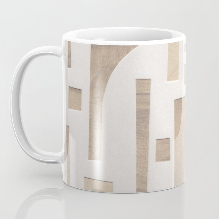 Abstract Paper Collage #3 Coffee Mug Gallery Image 3