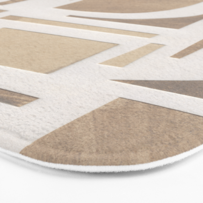 Abstract Paper Collage #3 Bath Mat Gallery Image 3