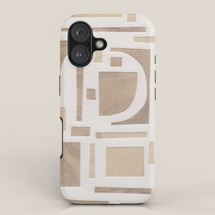 Abstract Paper Collage #3 iPhone Case Gallery Image 1