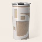 Abstract Paper Collage #3 Travel Mug Gallery Image 1