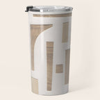 Abstract Paper Collage #3 Travel Mug Gallery Image 3