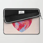 Heart and love retro psychedelic, valentine's day Laptop Sleeve Gallery Image 2