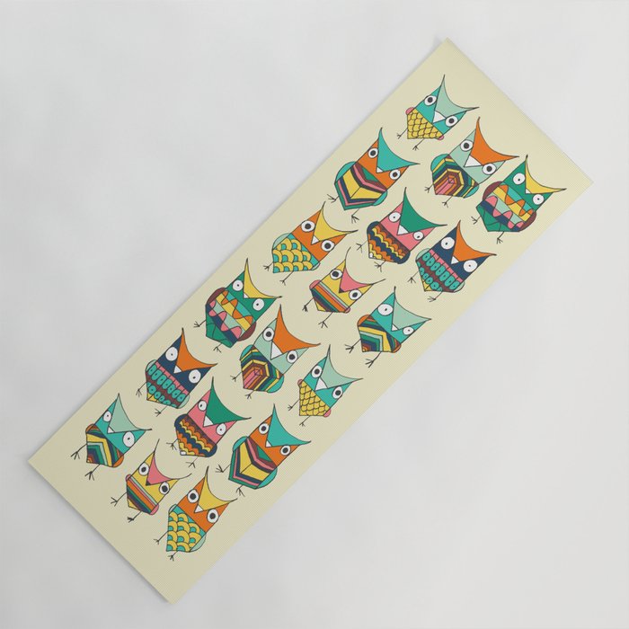 Give a hoot Yoga Mat Gallery Image 1