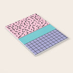 Memphis pattern 61 - 80s / 90s Retro Notebook Gallery Image 3