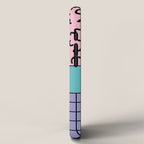 Memphis pattern 61 - 80s / 90s Retro iPhone Case Gallery Image 2