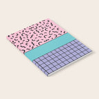 Memphis pattern 61 - 80s / 90s Retro Notebook Gallery Image 2