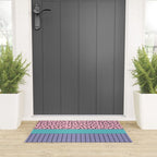 Memphis pattern 61 - 80s / 90s Retro Welcome Mat Gallery Image 3