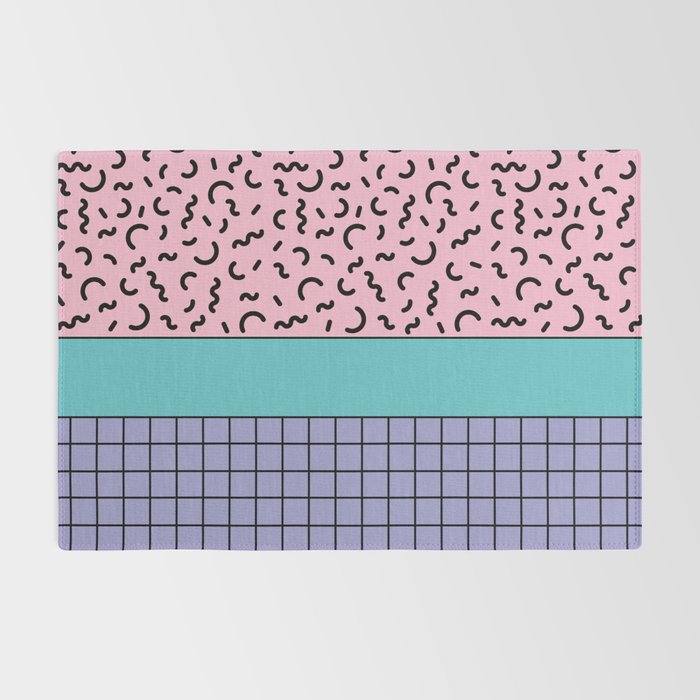 Memphis pattern 61 - 80s / 90s Retro Rug Gallery Image 2