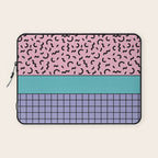 Memphis pattern 61 - 80s / 90s Retro Laptop Sleeve Gallery Image 1
