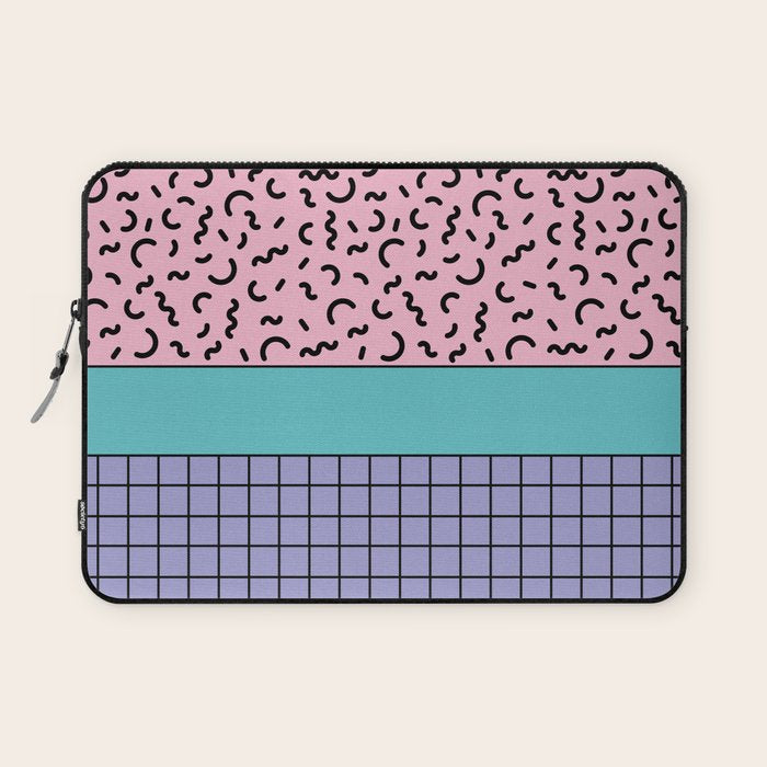 Memphis pattern 61 - 80s / 90s Retro Laptop Sleeve Gallery Image 1