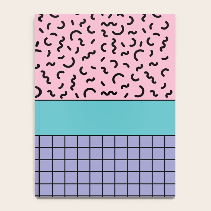 Memphis pattern 61 - 80s / 90s Retro Notebook Gallery Image 4