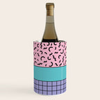 Memphis pattern 61 - 80s / 90s Retro Wine Chiller Gallery Image 1