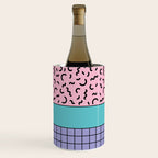 Memphis pattern 61 - 80s / 90s Retro Wine Chiller Gallery Image 2