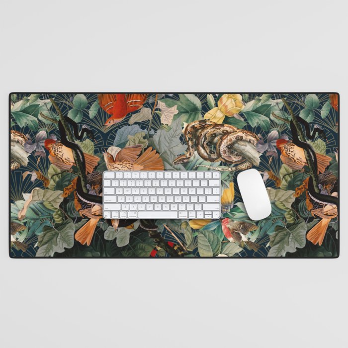 Birds and snakes Desk Mat Gallery Image 1
