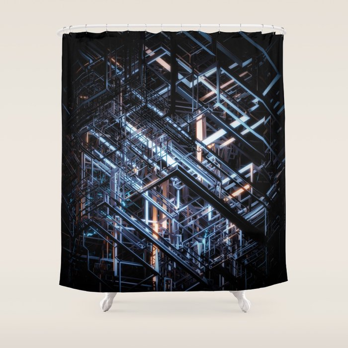 Connections I Shower Curtain Gallery Image 1