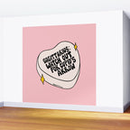 Sagittarius Conversation Heart Wall Mural Gallery Image 2