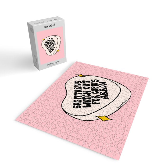 Sagittarius Conversation Heart Jigsaw Puzzle Gallery Image 2