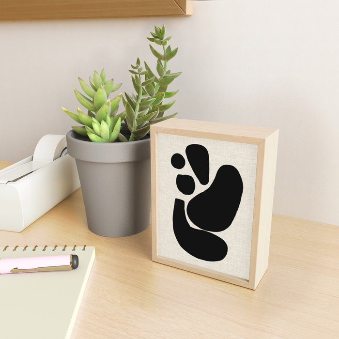 Footprints In Ink Mini Art Print Gallery Image 2