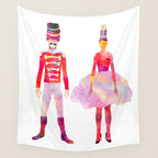 Nutcracker Ballet Wall Tapestry Gallery Image 4