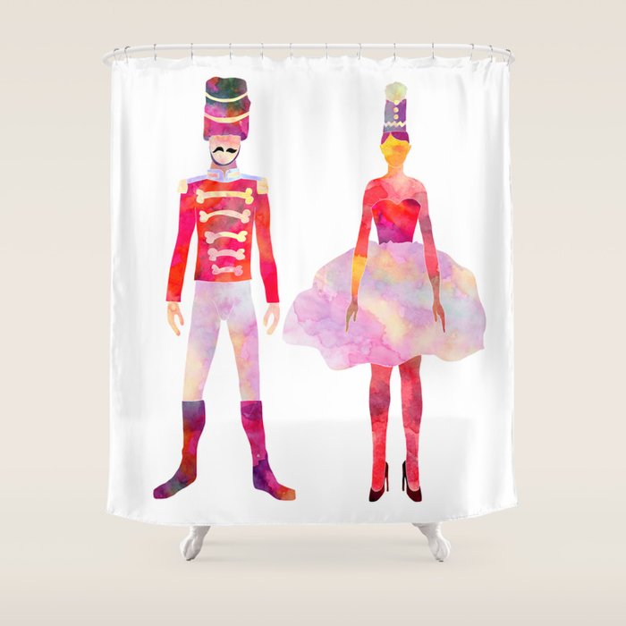 Nutcracker Ballet Shower Curtain Gallery Image 1