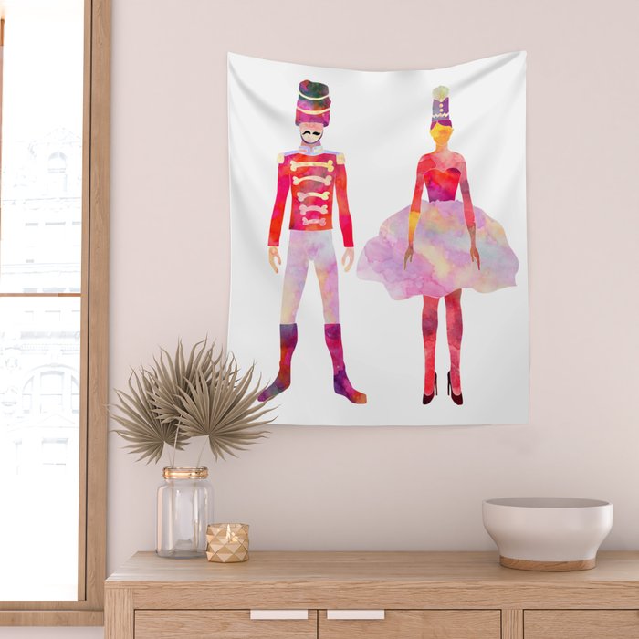 Nutcracker Ballet Wall Tapestry Gallery Image 2