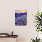 Lavender Fields with Rising Sun by Vincent van Gogh Poster Gallery Image 2
