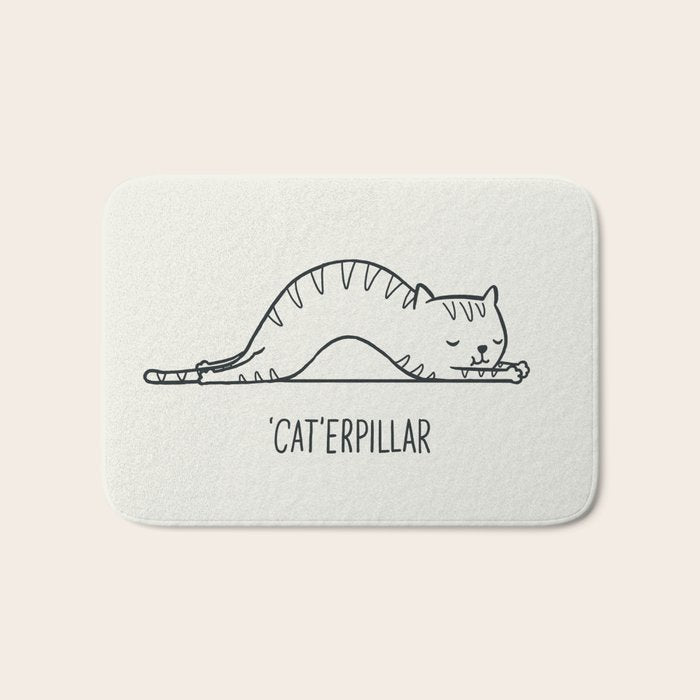 Cat-erpillar Bath Mat Gallery Image 1