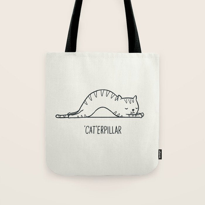 Cat-erpillar Tote Bag Gallery Image 1