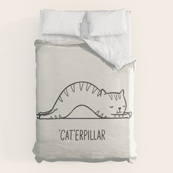 Cat-erpillar Duvet Cover Gallery Image 1