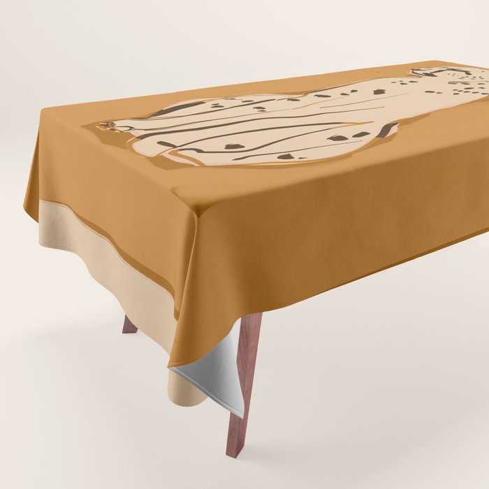 Cheetah 9 Tablecloth Gallery Image 1